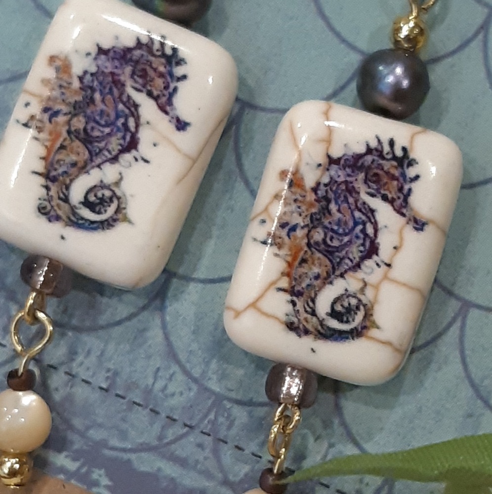 Seahorse Dangle Earrings